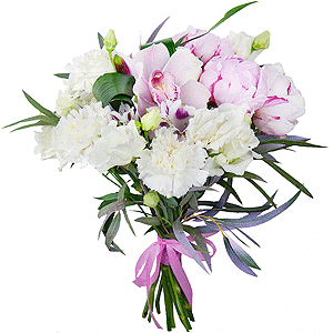 Bride's bouquet "Lucky Girl" with delivery Novosibirsk