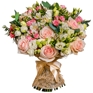 Wedding bouquet with delivery Novosibirsk