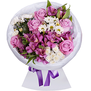 Floral gradient with delivery Novosibirsk