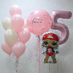 Dollhouse Balloon Set with delivery Novosibirsk