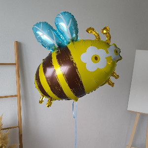 Golden Bee Balloon with delivery Novosibirsk