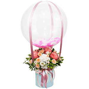 Aquarelle with bubbles with delivery Novosibirsk