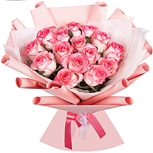 Pink Watercolor with delivery Novosibirsk