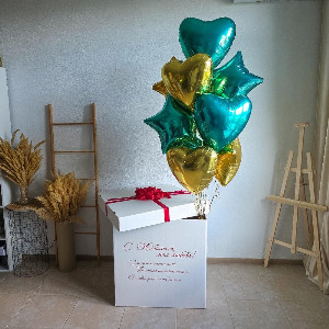 Fountain of Hearts & Stars "Tiffany" with delivery Novosibirsk