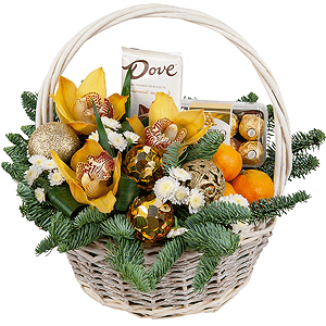 Golden Christmas with delivery Novosibirsk