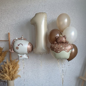 Balloon Set "Unicorn Celebration" with delivery Novosibirsk