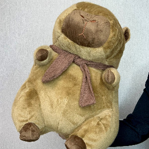 Мягкая игрушка "Добрая капибара" с доставкой в Новосибирске