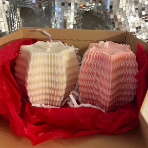"Aesthetic Duo" Candle Set with delivery Novosibirsk