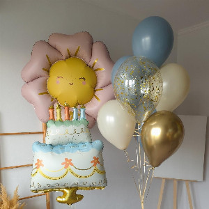 Sunny Holiday Balloon Set with delivery Novosibirsk