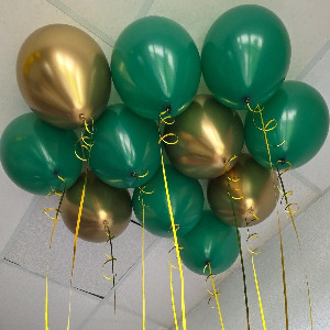 Malachite Magic Ceiling Balloons with delivery Novosibirsk