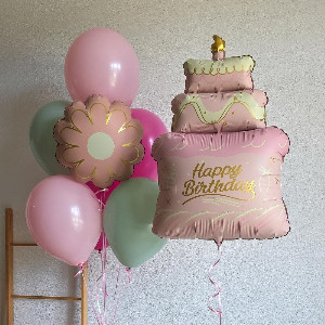 Set "Sweet Garden" with Flowers with delivery Novosibirsk