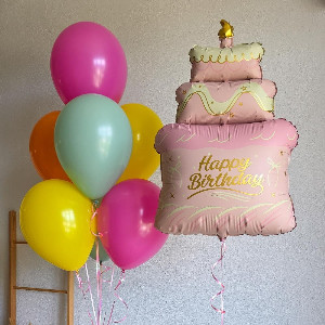 Set "Strawberry Shake" with Cake with delivery Novosibirsk