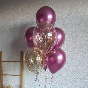 "Diamond Sunset" Balloon Bouquet with delivery Novosibirsk