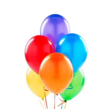Helium balloons (5 ps)