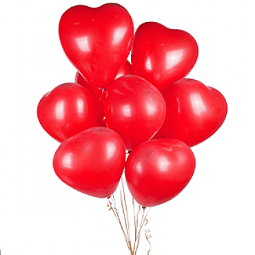Baloons "Heart" (10 ps.)